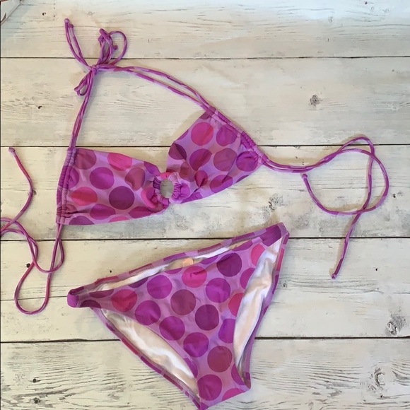 Victoria’s Secret Swim - Polka Dot String Bikini - Picture 1 of 1